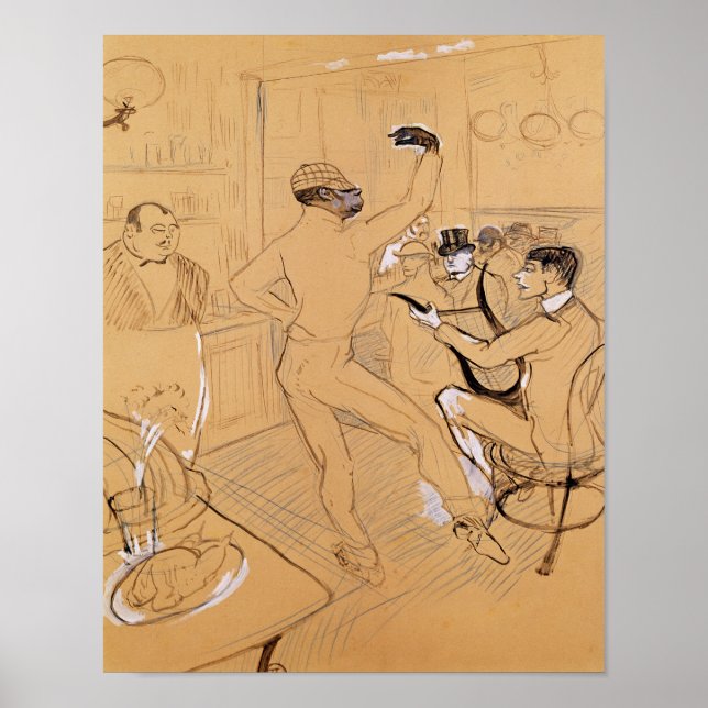 Chocolat Dancing, 1896 Poster (Framsidan)
