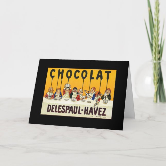 Chocolat Delespaul Havez Kort (Framsida)