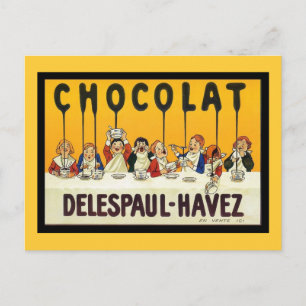 Chocolat Delespaul Havez Vykort