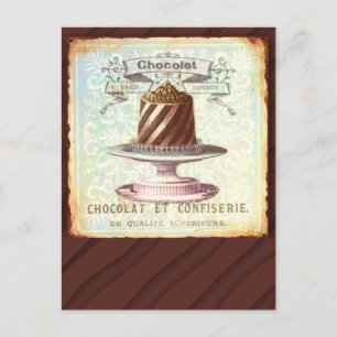 Chocolat et Confiserie Vintage Etikett Vykort
