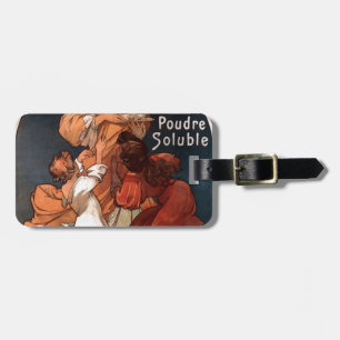 Chocolat ideal av Alphonse Mucha Bagagebricka
