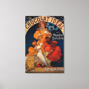 Chocolat idealvintage PosterEurope Canvastryck