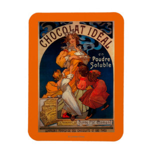 Chocolat idealvintage PosterEurope Magnet