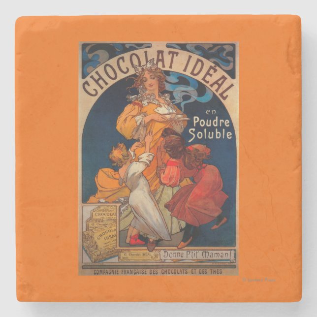 Chocolat idealvintage PosterEurope Stenunderlägg (Framsidan)