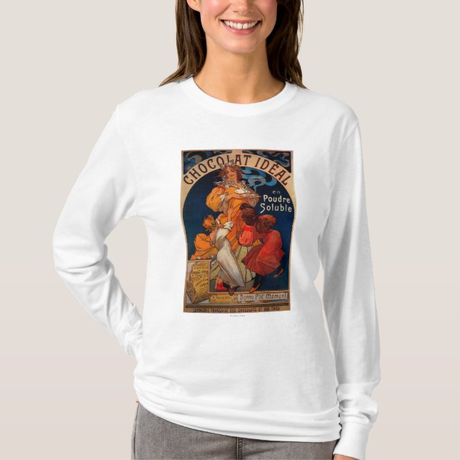 Chocolat idealvintage PosterEurope T-shirt (Framsida)