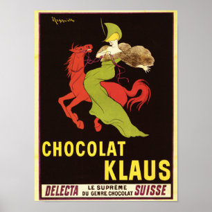 Chocolat Klaus Annons Poster