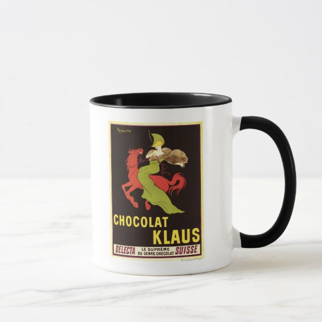Chocolat Klaus Annons Poster Mugg (Höger)