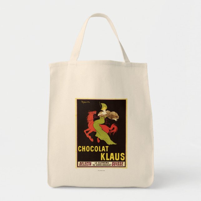 Chocolat Klaus Annons Poster Tygkasse (Framsidan)