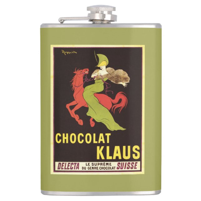 Chocolat Klaus annonseringaffisch Fickplunta (Framsidan)