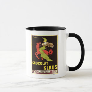Chocolat Klaus annonseringaffisch Mugg