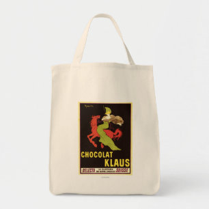 Chocolat Klaus annonseringaffisch Tygkasse