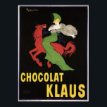 CHOCOLAT KLAUS Beverage Drink and Vintage Art Deco Poster<br><div class="desc">Hög reproduktion,  Photoshop korrigerat för vassa utskrifter och pulserande skarp färg,  digitalt reparerat för tårar,  smuts och fyllt i saknade inslag. CHOCOLAT KLAUS Beverage Drink and Vintage Art Deco Poster av Leonetto Cappiello.</div>