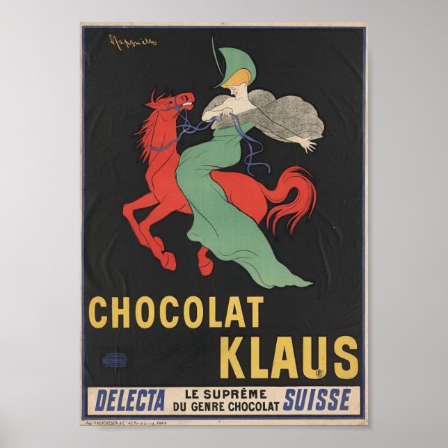 Chocolat Klaus Poster (Framsidan)