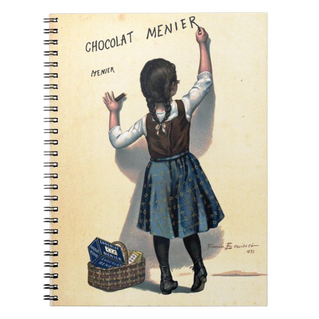 Chocolat Menier Anteckningsbok (Framsidan)