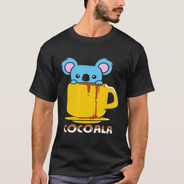 Chocolat och kaffe Cocoala Koala T Shirt (Framsida)