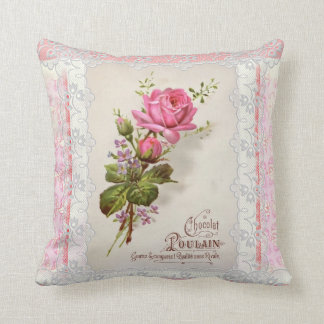 Chocolat Poulain vintagesnöre Kudde