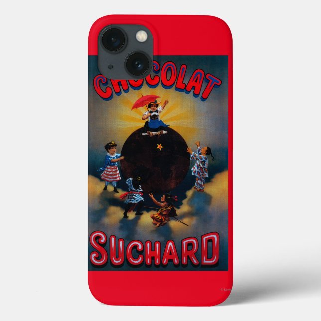 Chocolat Suchard vintage PosterEurope (Baksida)