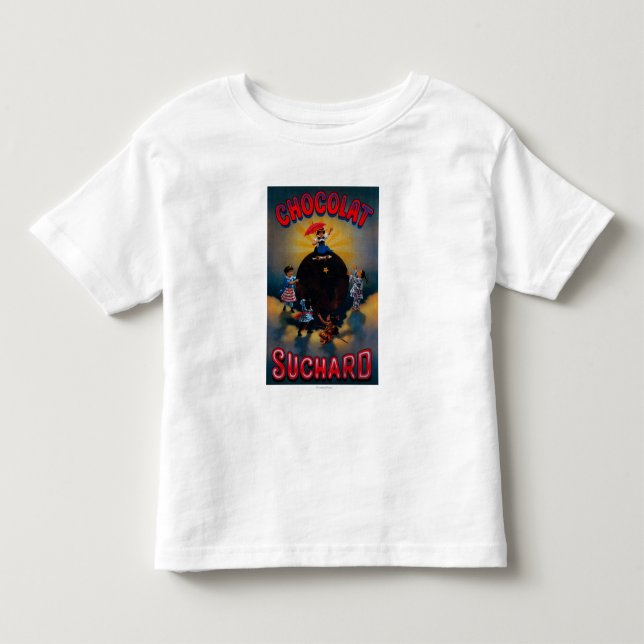 Chocolat Suchard vintage PosterEurope T-shirt (Framsida)