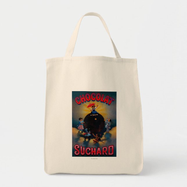 Chocolat Suchard Vintage PosterEurope Tygkasse (Framsidan)