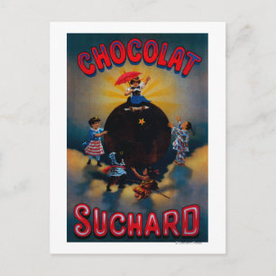 Chocolat Suchard Vintage PosterEurope Vykort