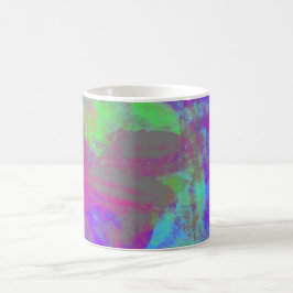 "Chocolate Airlines" abstrakt konst kaffemugg