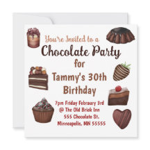 Chocolate Älskare Party