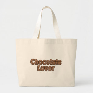 Chocolate Älskare säck - välj stil & färg Jumbo Tygkasse