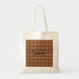 Chocolate Älskare säck - välj stil & färg Tygkasse
