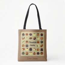 Chocolate Älskare Tote Bag