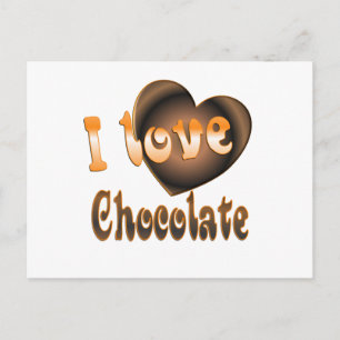 Chocolate Älskare Vykort