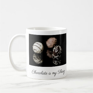 Chocolate är Min Sak Kaffemugg