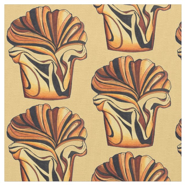 Chocolate Babka Sweet Bread NYC Jewish Bakery Tyg (Närbild)