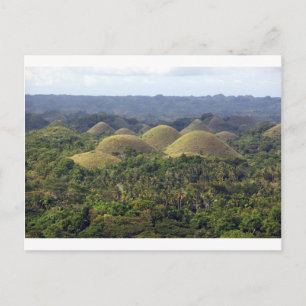 Chocolate Backe Bohol Island Filippinerna Vykort