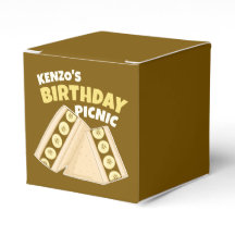 Chocolate Banana Sandwich Birthday Picnic Party