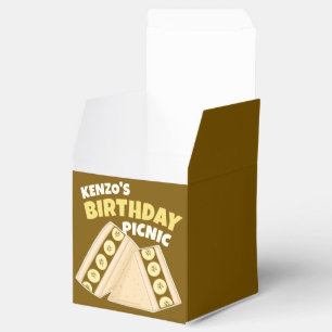 Chocolate Banana Sandwich Birthday Picnic Party Presentaskar