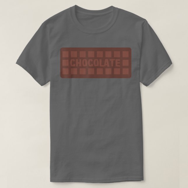 Chocolate Bar Milk Cocoa Brownie Cake Baking  754 T Shirt (Design framsida)