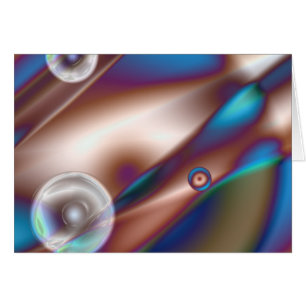 Chocolate Blue Hälsningskort