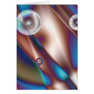 Chocolate Blue Hälsningskort