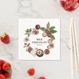 Chocolate Bouquet Ram Pappersservett