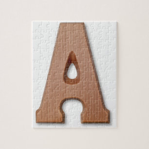 Chocolate brev a pussel