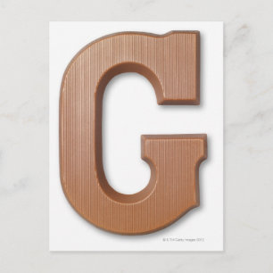 Chocolate brev g vykort