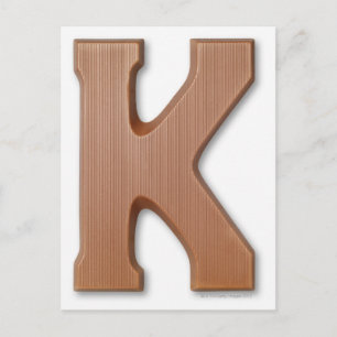 Chocolate brev k vykort