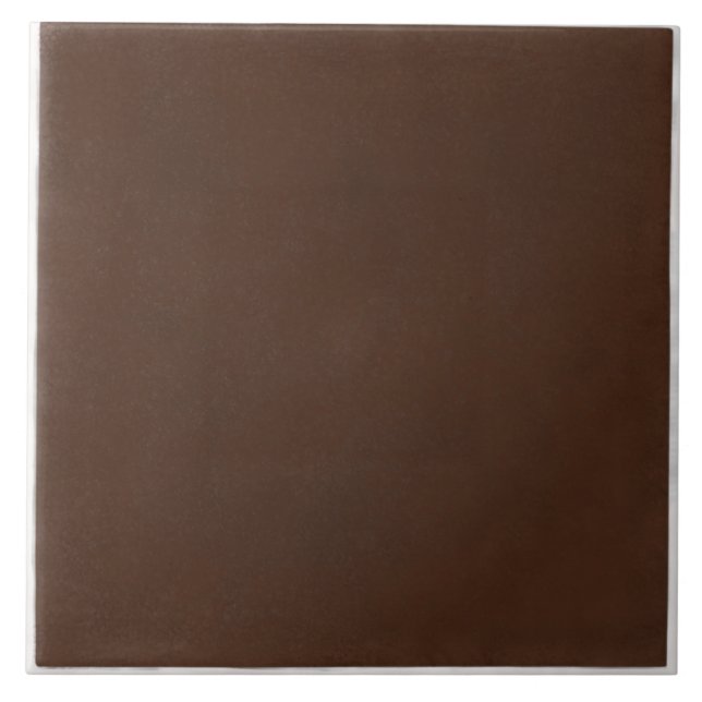 Chocolate Brown Ceramic tile Kakelplatta (Framsidan)