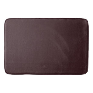 Chocolate Brown Solid Färg Badrumsmatta
