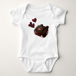Chocolate Brownie Illustration T Shirt