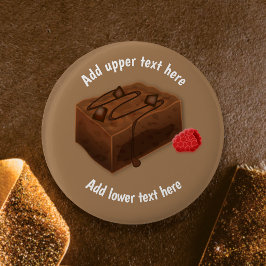 Chocolate Brownie Traybake - Choc Dessert-slogan Knapp