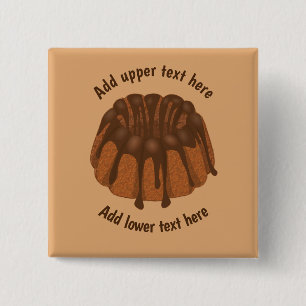 Chocolate Bundt eller Kugelhopf Cake - anpassnings Knapp