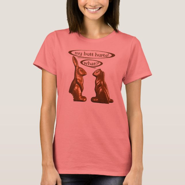 Chocolate bunnies tee (Framsida)
