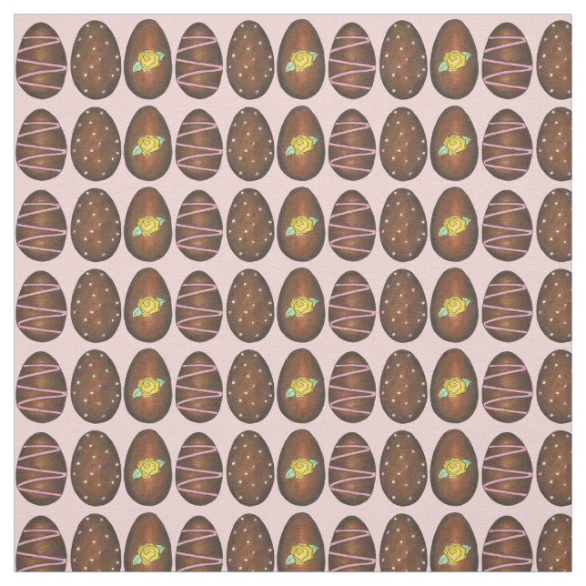 Chocolate Butterglass Påskägg Hunt Candy Tyg (Provkarta)