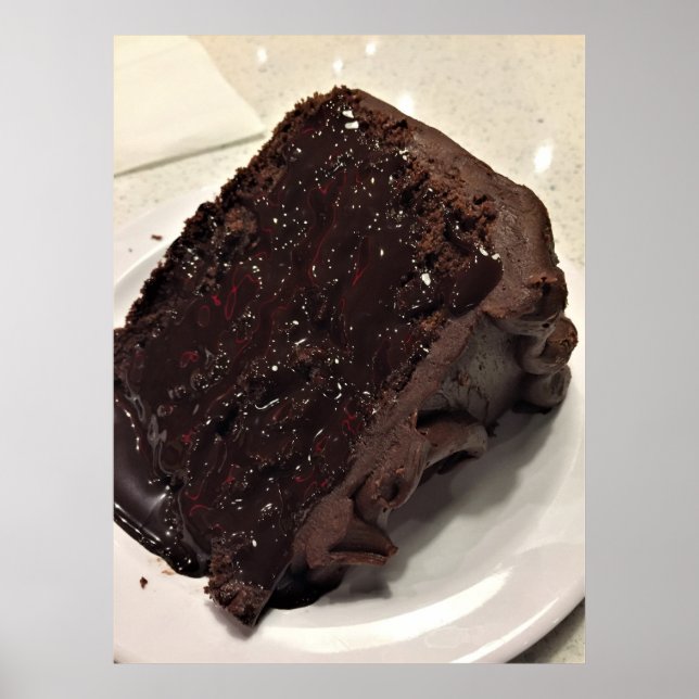 Chocolate Cake Photo Poster (Framsidan)